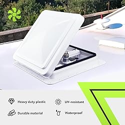 RVMATE 14" Remote RV Roof Vent Fan for