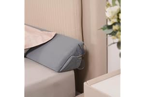 Aurako King Size Bed Wedge Pillow Headboard Pillow Mattress Wedge Bed Gap Filler Triangle Memory Foam Wedges Body Positioners for Sleeping Body Lumbar Backrest Reading Bolster Pillow