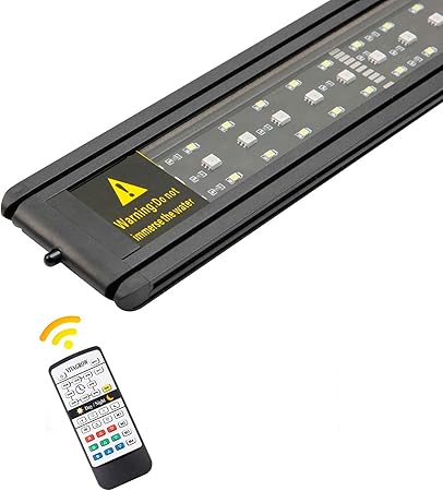 Amazon 水槽 ライト 16色アクアリウムライト 極薄熱帯魚水草飼育栽培 Led高光度 長寿命 52 70cm Uelfbaby ライト 照明 通販