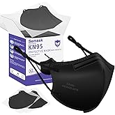 Semask KN95 Adjustable Masks 30 Pack, Individually Wrapped Disposable Respirator Masks with Adjustable Ear Loops