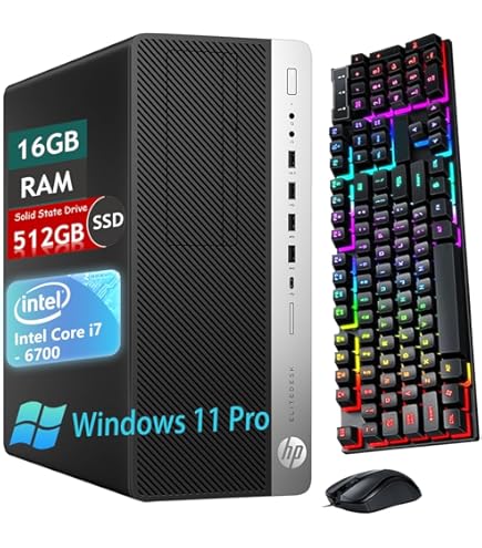 Amazon.com: HP Elitedesk 800 G3 SFF Desktop PC,Refurbished Desktop