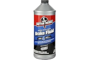 GUNK Niteo Products Motor Medic M4532 DOT 4 Super Heavy Duty Brake Fluid - 32 oz.