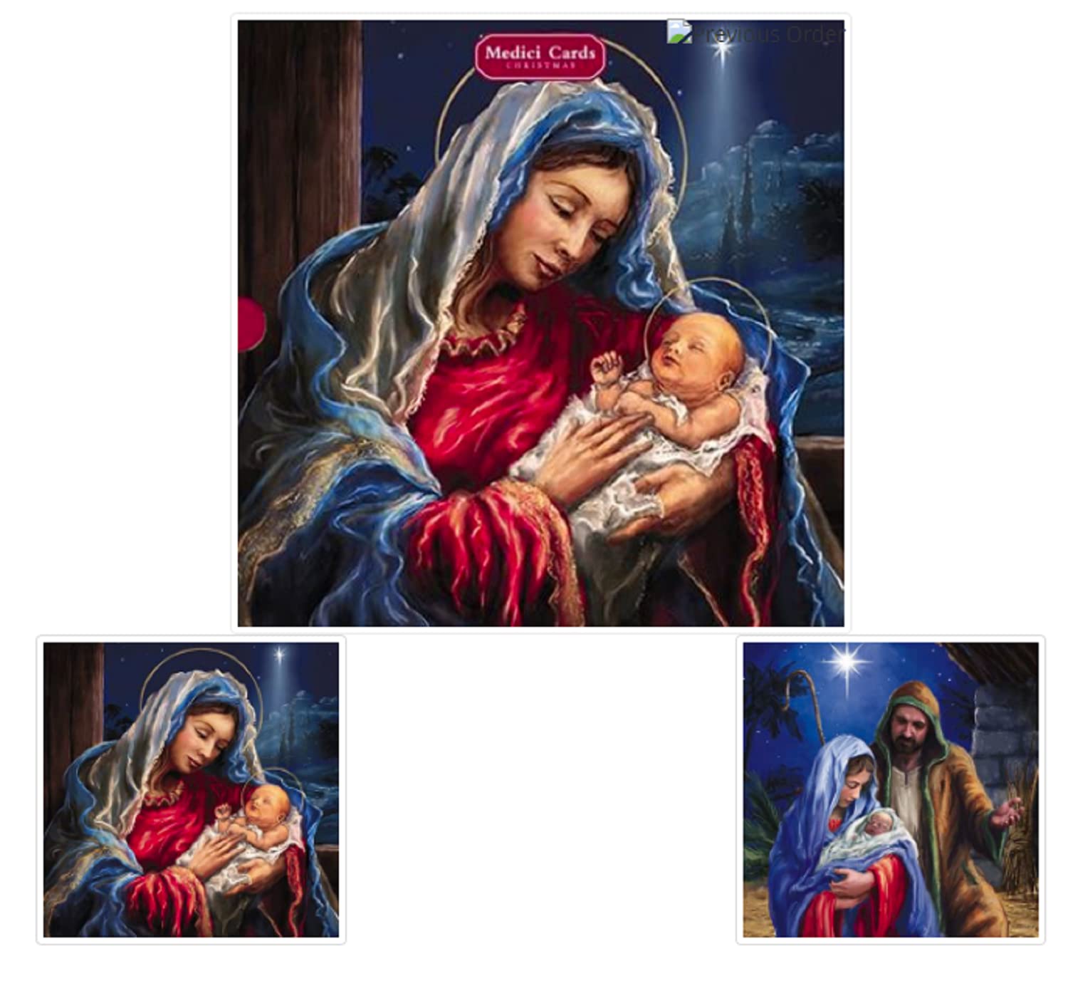 Box of 16 Mother and Child Christmas Cards