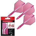 TARGET Darts K Flex Integrated Dart Flight and Shaft, No.6 | Pack of 3 K-Flex - No 6, Kflex Precision Moulded 2-in-1 Dart Flights and Dart Stem | Professional Dart Accessories
