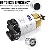 Captain S3213 Fuel Water Separator – 10 Micron – Fits Mercury / Yamaha Outboards