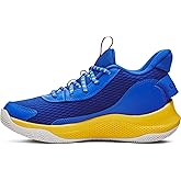 Under Armour Big Kids Grade School Curry 3Z7 Basketball Shoes 3026623 (Blue/White/White, US Footwear Size System, Big Kid, Numeric, Medium, 5.5)