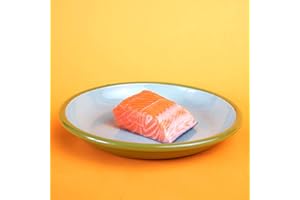 RIVIERA SEAFOOD CLUB Bakkafrost Salmon Filet | Sushi Grade | Super Frozen | Fast Overnight Delivery (1 lb)