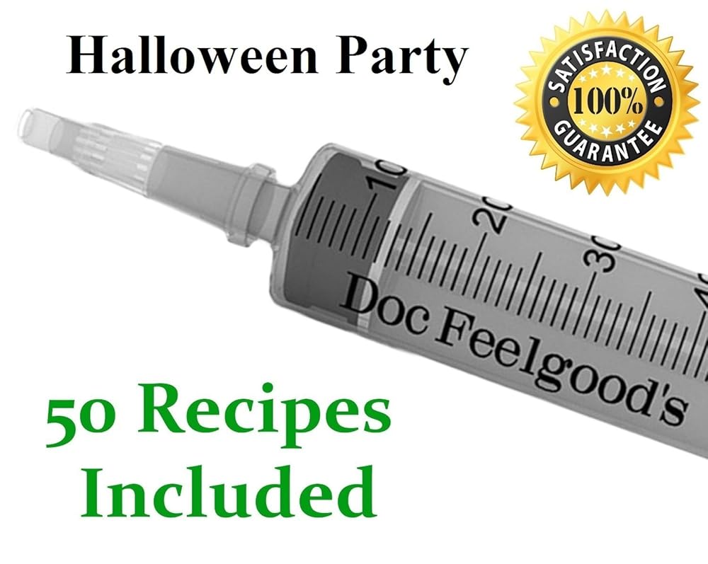 Doc Feelgood's 25 Jello Shot Syringes, Medium 1.52 oz, the best