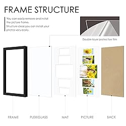 DUENPY 12x28 Collage Picture Frames Display One