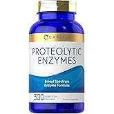 Carlyle Proteolytic Enzymes | 300 Capsules | Systemic Broad Spectrum Supplement | Vegetarian, Non-GMO & Gluten Free Formula