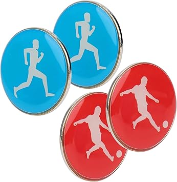 Amazon トスコイン4pcs両面審判トスコインサッカーサッカーバレーボール卓球トスコイン Vgeby インテリア 寝具