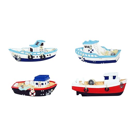 Vidal Regalos Iman de Nevera x4 Barcos 10 cm: Amazon.es: Hogar