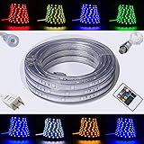 16.4ft(5m) Flexible Flat RGB LED Light Strip Rope