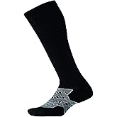 Thorlos mens Peou Thin Cushion Postal Compression Over the Calf Socks
