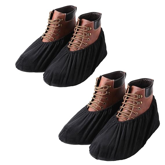 youtu Anti-Rutsch Schuhüberzieher,überschuhe überzieher Schuhüberzieher Shoe Cover Hülle,wiederverwendbar überschuhe Staubfre