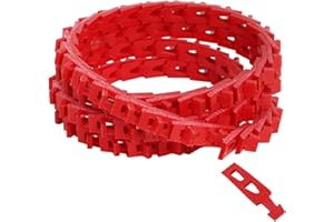 Link Belt 1/2 Inch,10FT Power Twist V-Belt 1/2-Inch x 10 Feet A Type, Adjustable Link V Belts for Lathes, Drill Press, Table 