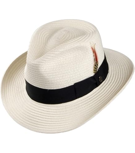 Jaxon Ridley C-Crown Fedora (Small, Chestnut) at Amazon Women's