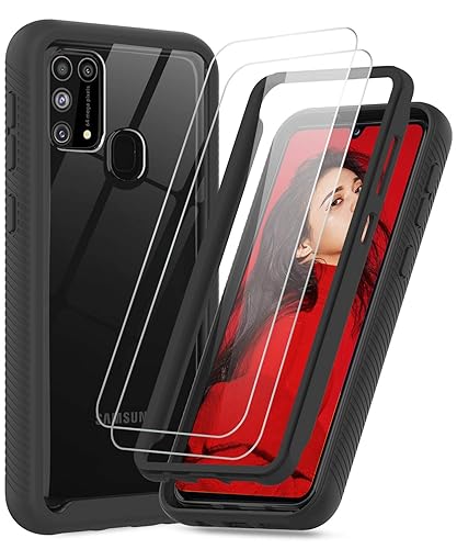 LeYi Compatible with Galaxy M31 Case, Samsung Galaxy M31 Case with