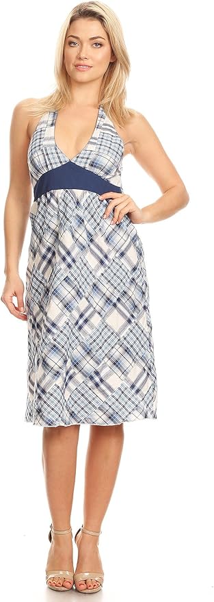 Amazon She S Cool Dress レディース Us サイズ X Large カラー ブルー ワンピース チュニック 通販