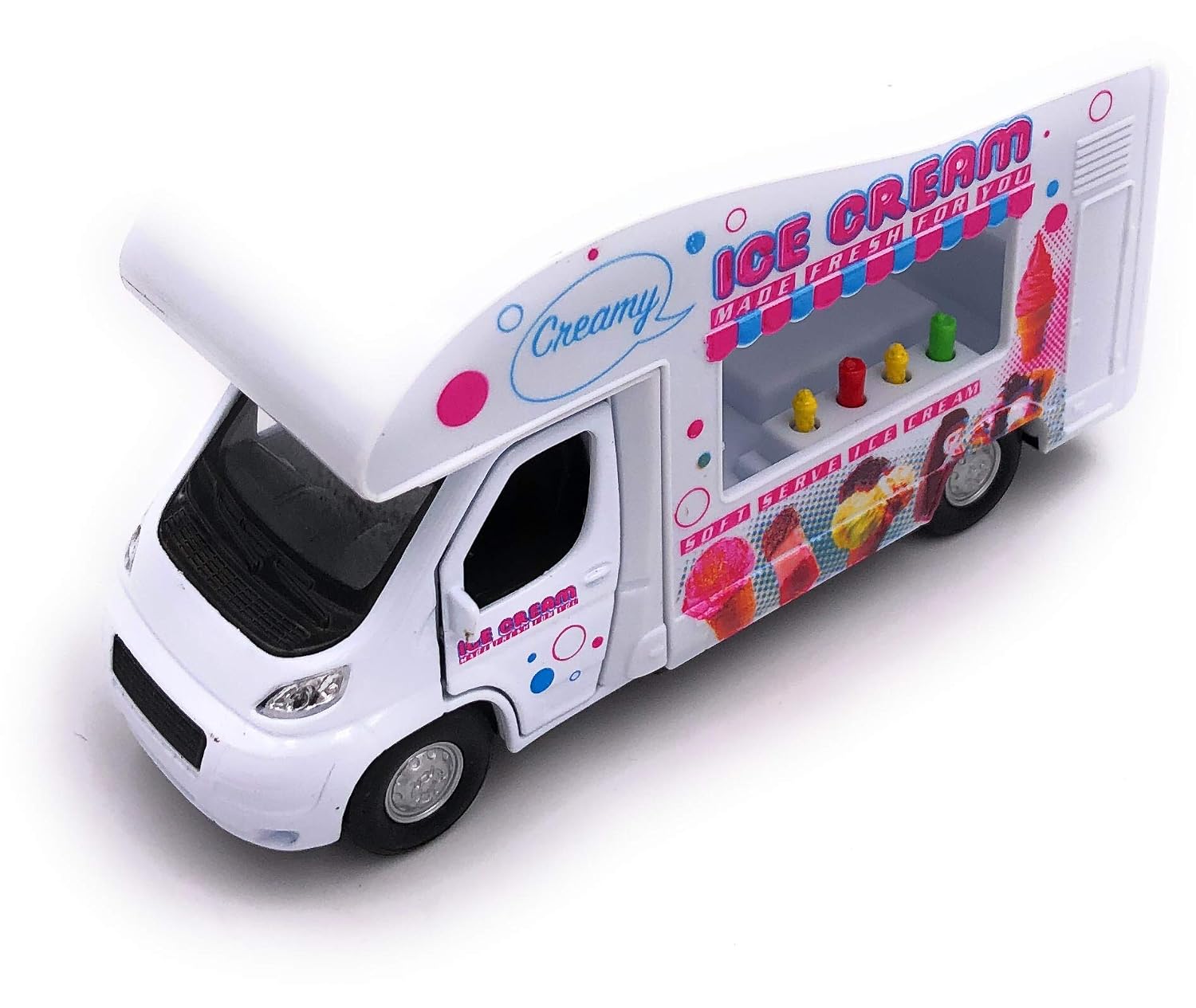 H Customs Eis Wagen Ice Cream Eismann Wohnwagen Modellauto Auto