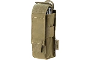 OneTigris Flashlight Holster Flashlight Holder Molle Flashlight Holster Tactical Flashlight Pouch Holder for Belt 1000D Cordu