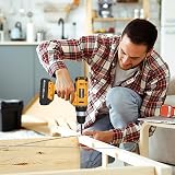 FADAKWALT 20V Cordless Drill Set with 40Pc Zubehör 2.0Ah Battery LED Light view 7