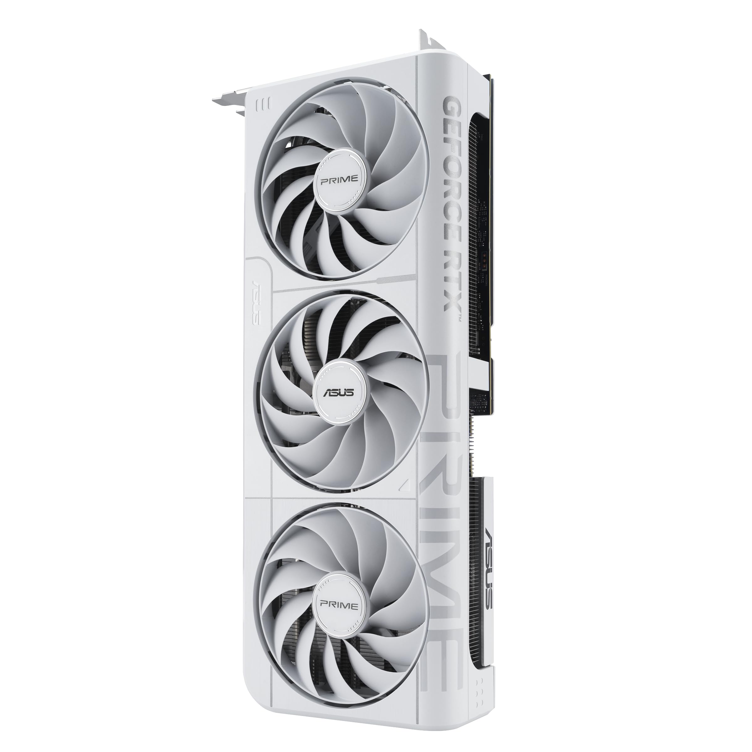 ASUS The SFF-Ready Prime GeForce RTX™ 5070 12GB GDDR7 White OC Edition Graphics Card (PCIe® 5.0, 12GB GDDR7, HDMI®/DP 2.1, 2.5-Slot, Axial-tech Fans, Dual BIOS)