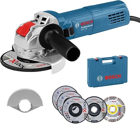 Bosch Professional Meuleuse D Angle Gwx 750 125 Disque O 125 Mm Avec Jeu De 5 Disques De Tronconnage Et De Meulage Housse De Protection 125 Mm En Coffret Edition Amazon Amazon Fr Bricolage