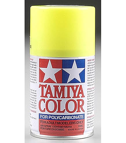 Amazon.com: Tamiya 86027 Paint Spray, Fluorescent Yellow : Arts
