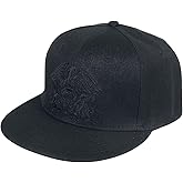Men's Queen Crest Snapback Baseball Cap Black