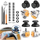 Joysticks for PS5 Hall Effect Joystick Replacement for Sony PlayStation 5 PS5 3D Analog Sensor Module for PS5 Joystick Thumb Stick Controller Accessories Parts with Repair Tools(4Pack)