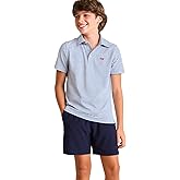 vineyard vines Boys Heathered Winstead Sankaty Polo