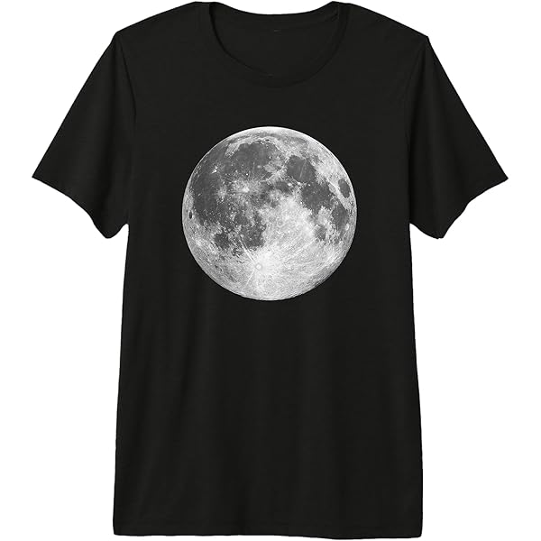 Amazon.com: Full Moon T-Shirt Premium Tri-blend T-Shirt : Clothing