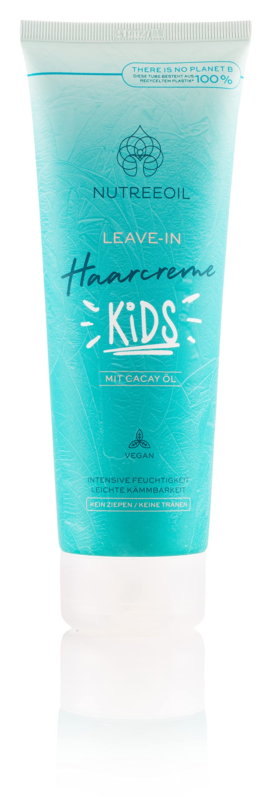 NUTREEOIL Leave-In Hair Cream Kids & Babies 200 ml | For Curls and Straight Hair | Gentle with Cacay Oil | Intensive Moisture | Easy to Comb | Anti-Frizz | Vitamin E | Vegan