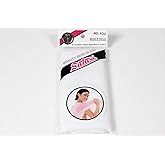 Salux Nylon Japanese Beauty Skin Bath Wash Cloth/Towel White1 Count