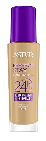 Astor Perfect Stay 24h Make Up plus Skin Primer, Farbe 302, 30 ml