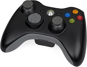 Microsoft Xbox 360 Wireless Controller Black (Renewed) (Controller Only)