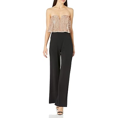 Adrianna Papell Sequin Popover Jumpsuit for Women Bahrain Ubuy