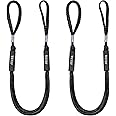 WKYBF 2 Pack Bungee Dock Line Mooring Rope for Boat Lines