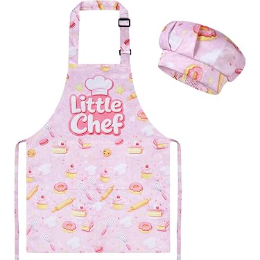 Set disfraz juego chef de cocina y accesorios para niña 11 piezas EI&T Ingenieria