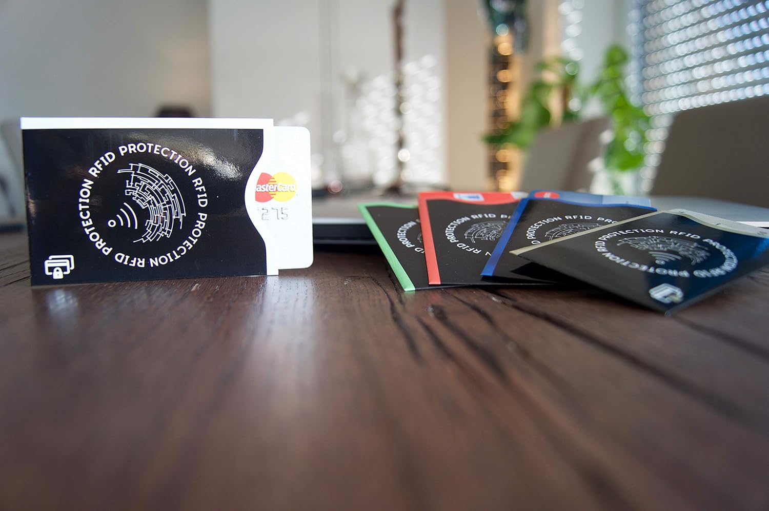 EC Karten 5 Stück TÜV geprüfte RFID & NFC Schutzhülle Personalausweis