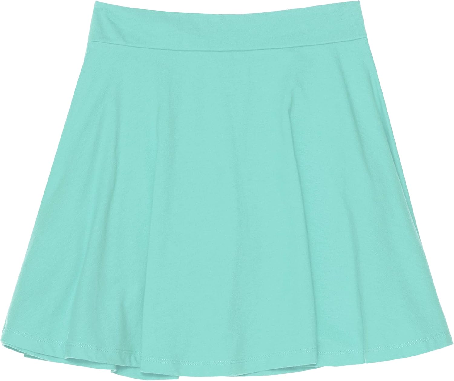 KIDPIK Fun & Flairy Skirt & Active Short Hybrid - Choose from Stripe Knit, Double Ruffles, Front Tie or Basic Skater Swing: Clothing