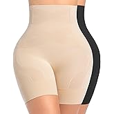 ForeverShaper Tummy Control Shapewear for Women Seamless High Waist Shaper Shorts Butt Lifting Thighs Slimmer for Under Dress