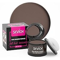 Sevich Hairline Powder，Instantly Conceals Hair Loss, Root Touch up Powder, Hair Shadow Toppers for Women & Men, Touch Up for 