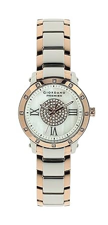 Giordano Analog White Dial Womens Watch P205-44