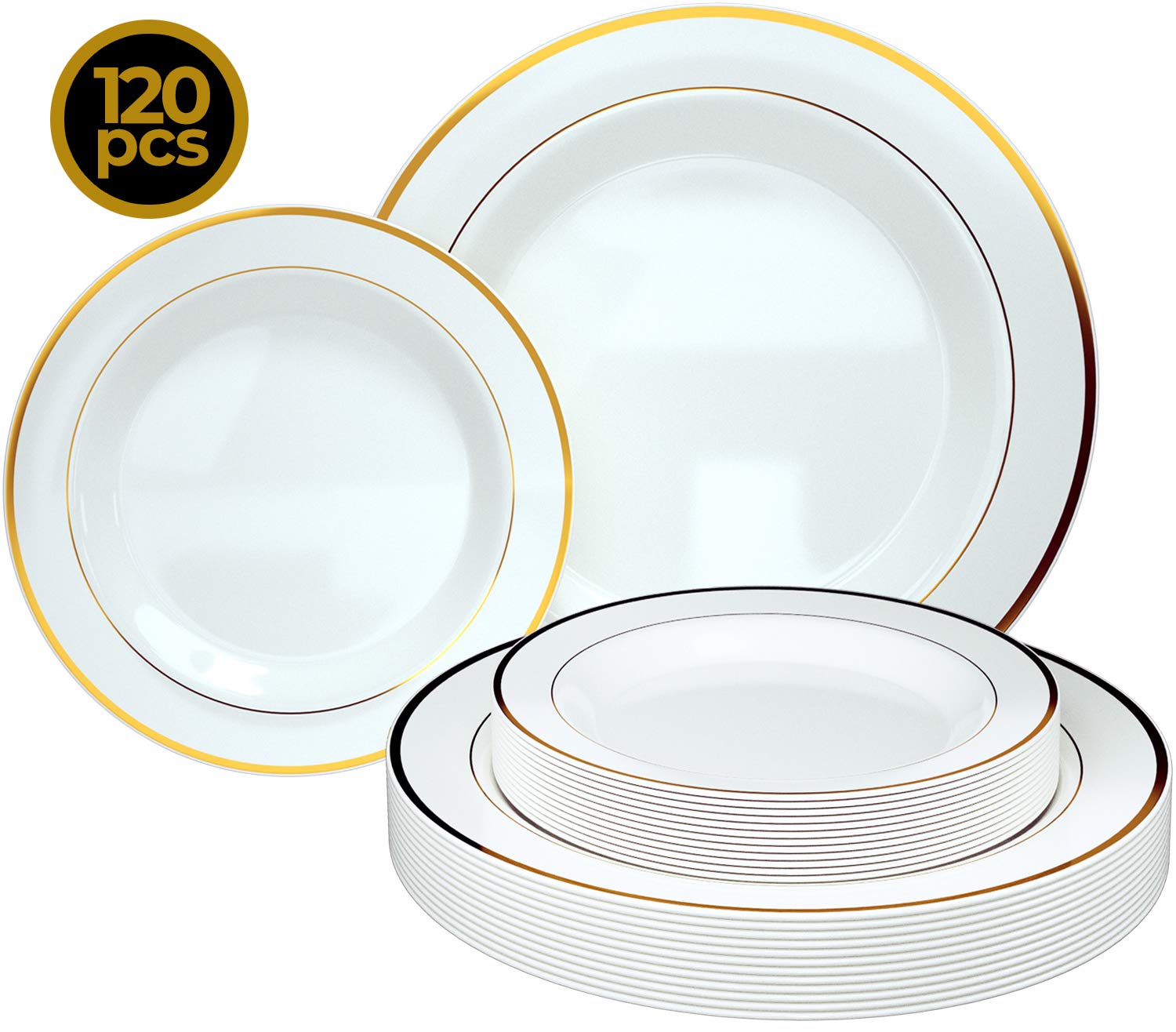 Best white disposable table set