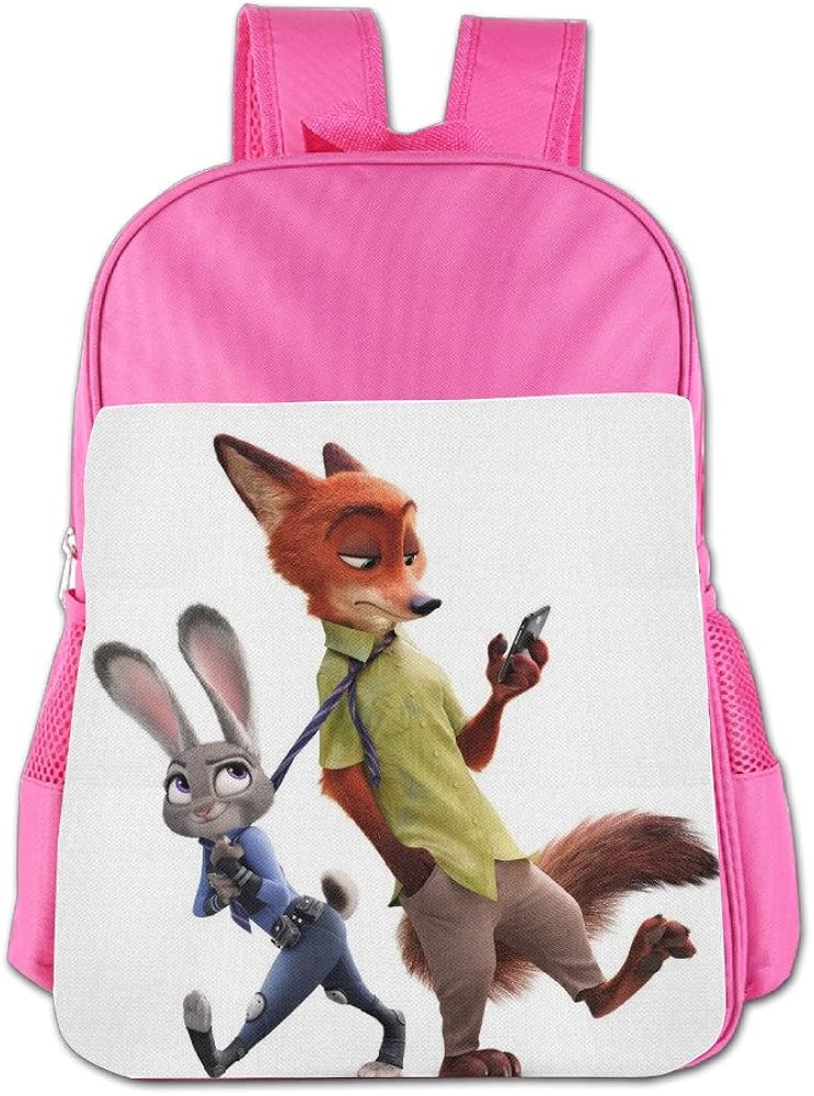 Zootopia Children School Backpack Pink Amazon.ca Clothing & Accessories