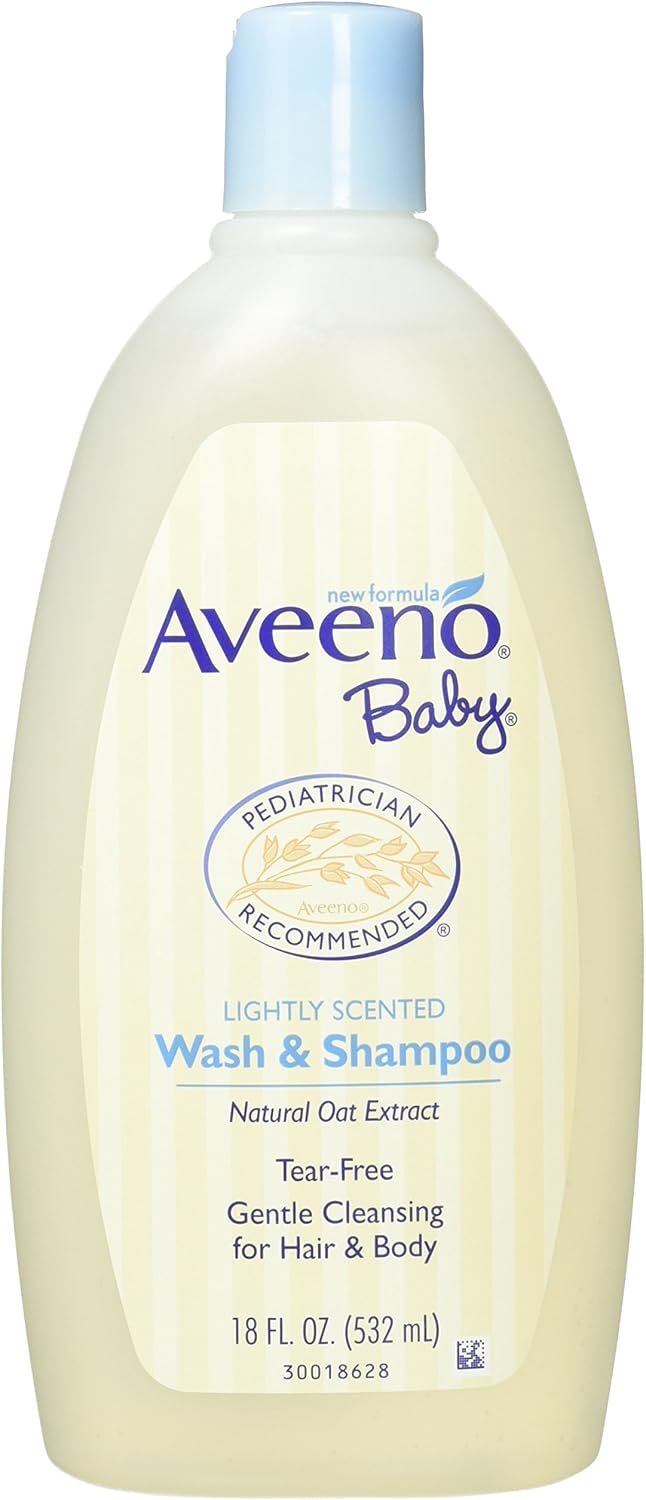 aveeno wash and shampoo 18 oz