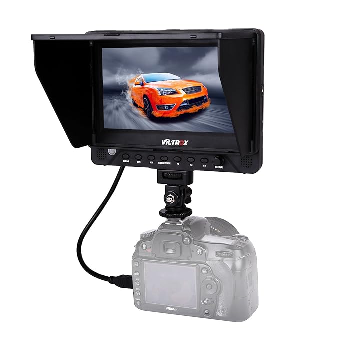 VILTROX DC-70 PRO 7 Pulgadas Full HD 1920x1200 Cámara Video ...