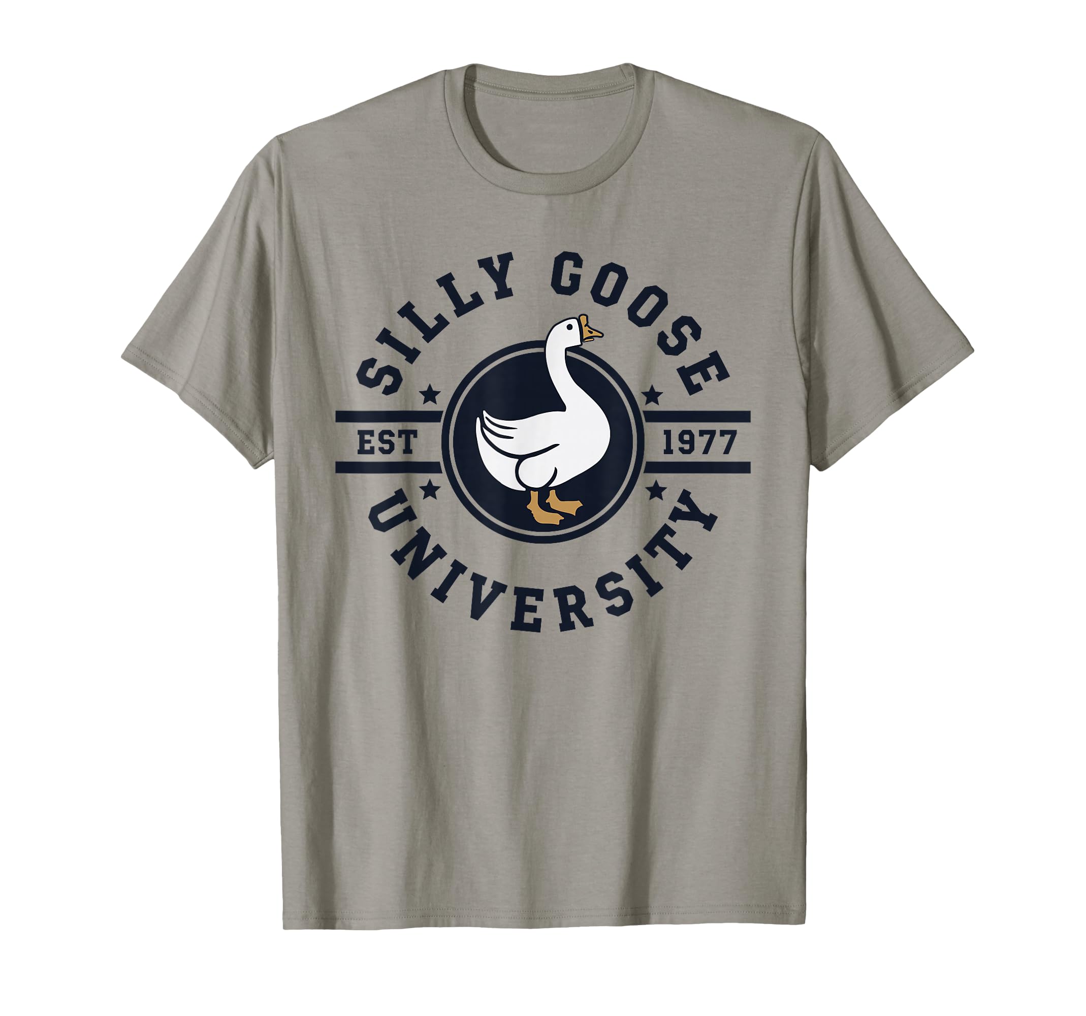 Photo 1 of *RED* Silly Goose University Meme Vintage T-Shirt SMALL